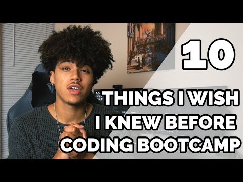 10 Things I Wish I Knew Before Coding Bootcamp