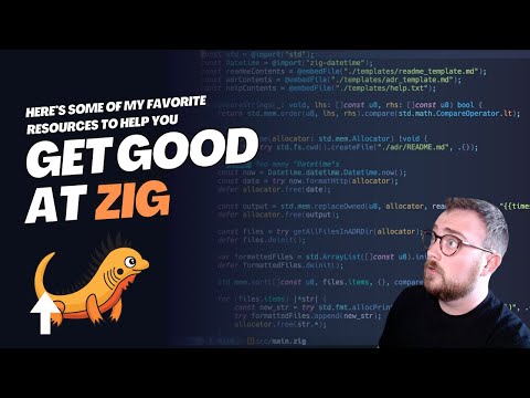 Get Good at Zig with these resources for learning the language