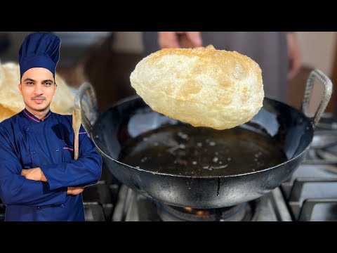 Soft & puffy Poori Recipe| Best Halwa Puri Recipe|Secret and Magical Halwa puri|Chef M Afzal|
