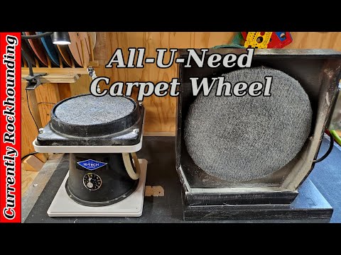 All-U-Need Upgrade // Hi-Tech Diamond Flat Lap Converted Into A Carpet Wheel!