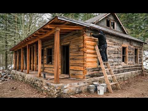 Couple Transforms Abandoned Warehouse into a Dream Home | Full Build @homesteadingdays