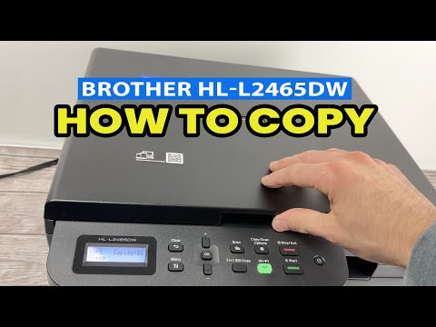 Brother HL-L2465DW : How to Copy