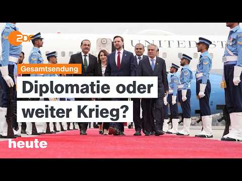 heute 19:00 Uhr vom 11.04.2026 Verhandlungen zwischen USA und Iran, Koalitionsstreit