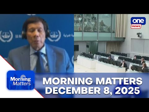 Medical experts submit Duterte’s evaluation to ICC | Morning Matters Supercut
