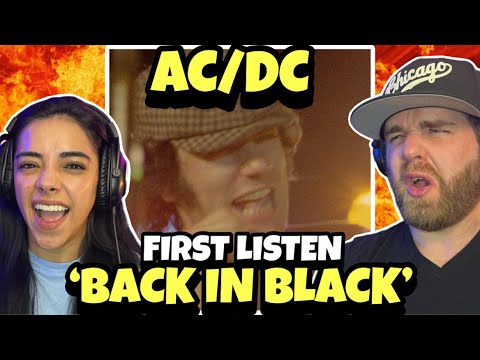 Our First Time Reaction to: AC/DC - Back In Black (Official 4K Video) | HAD US JACKED UP!