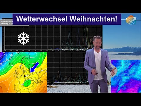 Wetterwechsel Weihnachten - von nur kälter bis winterlich samt Schnee! Wetterbericht 15.-21.12.2025.