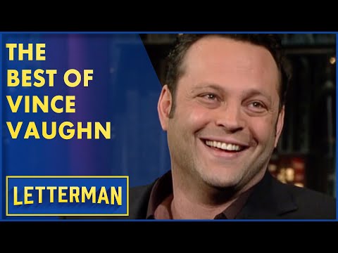The Best Of Vince Vaughn | David Letterman