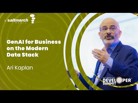 GenAI for Business on the Modern Data Stack by Ari Kaplan