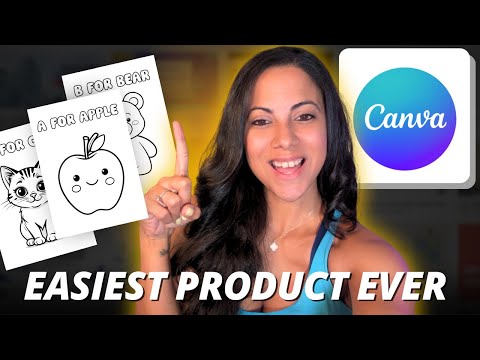 How to Make Coloring Books with Canva AI (Step-by-Step 2025)