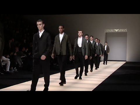 Emporio Armani - 2015 Fall/Winter Menswear Fashion Show