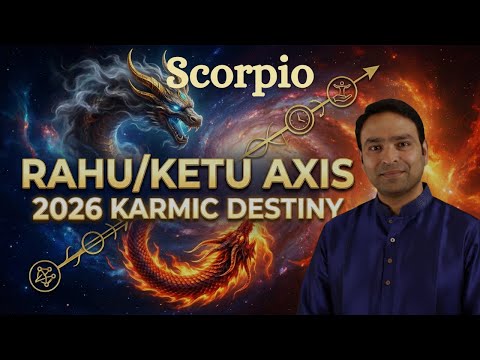 SCORPIO's 2026 Destiny Unveiled: Rahu Ketu Transit!