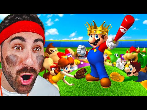Mario Baseball King of the Hill: Everyone is 0 overall!