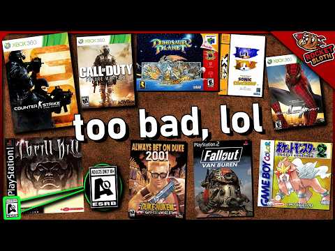 3 hours of games they NEVER wanted you to play...