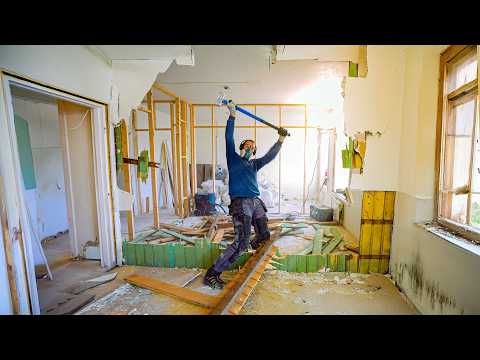 We spent 3 YEARS Renovating this 120 Year Old Home - Start to Finish TIMELAPSE