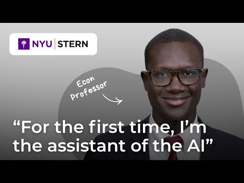 NYU Stern Econ Prof on How AI is Changing Research and Teaching | Abdoulaye Ndiaye