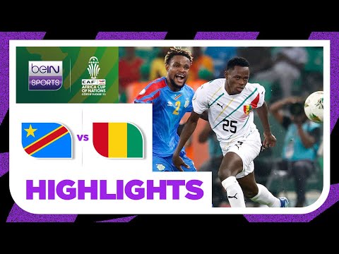 DR Congo v Guinea | AFCON 2023 | Match Highlights