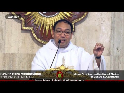 QUIAPO CHURCH LIVE TV MASS TODAY 3:00 PM NOVEMBER 23, 2025 SUNDAY MASS