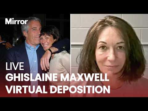 LIVE: Ghislaine Maxwell appears before US Congress in virtual deposition on Epstein files