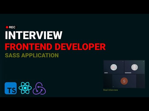 Frontend Technical Interview in SASS Company | React + Redux + Typescript