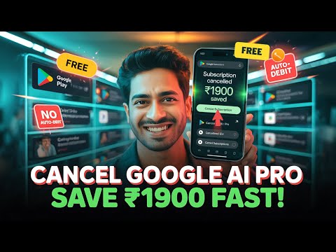 Cancel Google AI Pro Free Trial Before Auto-Debit – Save ₹1900 Fast!
