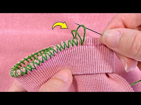 21 HAND STITCHES You Need to Know | Clothing Fix & Restyle (Jady Kreativ)