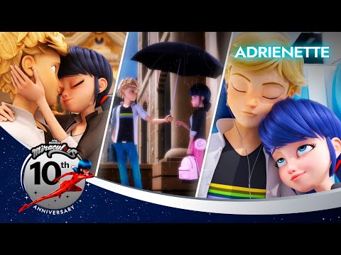MIRACULOUS | 💖 ADRIENETTE 🐞 | Die 10 besten Momente | 10. Jubiläum 💫