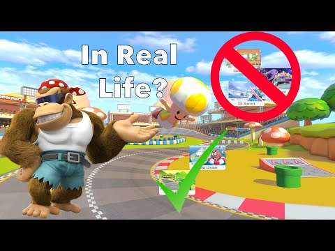 How Many Mario Kart 8 Tracks Can you Drive on in Real Life? ((Booster Course Pass Edition))