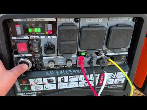 Sunday 11.23.2025 Genmax GM7500aIED monthly run.