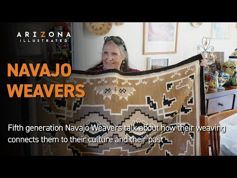 Master Navajo Weavers: Barbara Teller Ornelas and Lynda Teller Pete