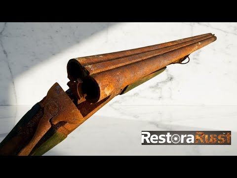 Extreme Restoration: Sullah's Rusted Double Barrel Shotgun 12 Bore