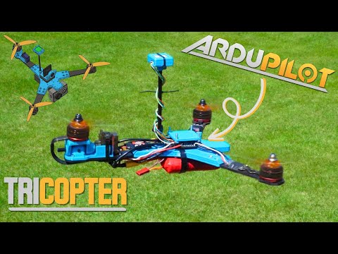 How to build an Autonomous FPV 3D Printed Tricopter  - Ardupilot Drone Tutorial