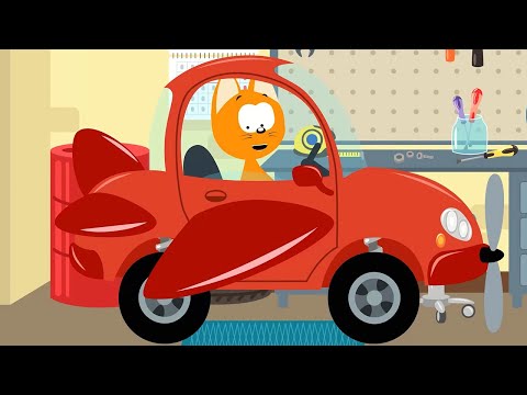 Котенок и волшебный гараж 🚜 –  Самые удивительные машинки 😺🚙 – Мультфильм для детей про машинки