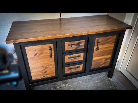 Ultimate Workbench Build  |Steel & Wood|