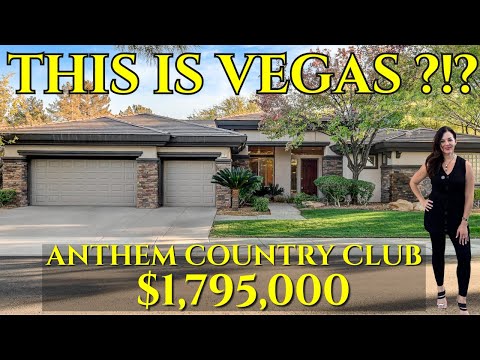 Anthem Country Club Single Story Home on 1/2 Acre Lot w/ Guest House — The Vegas You Don’t Expect!