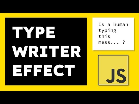 How to Easily Create a Text Typewriter Effect with JavaScript