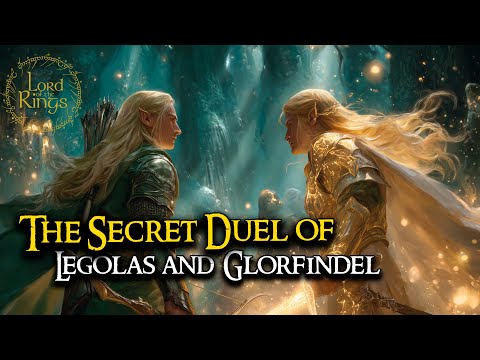The Secret Duel of Legolas and Glorfindel  | LOTR Lore | Audio Story