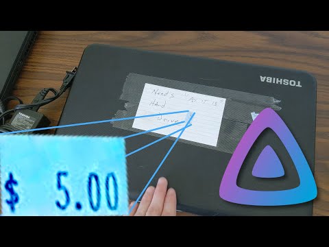 Turning a 5 Dollar Laptop into a Server
