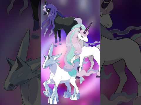 Pokémon Theory: Are Glastrier & Spectrier Split from Galarian Rapidash?! #shorts