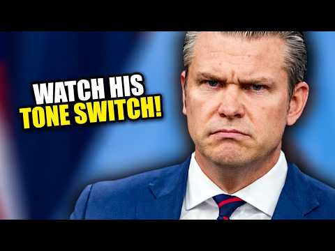 Hegseth Has CATASTROPHIC Briefing As Reporter's Question Stops Him Cold