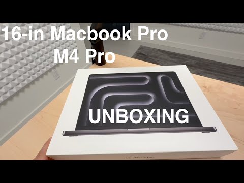 The NEW 16-inch MacBook Pro with M4 Pro. Unboxing.