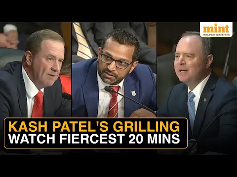 'Disgrace, Buffoon, Won't Be Around Long!': Total Chaos At Senate Hearing As Kash Patel Defends FBI