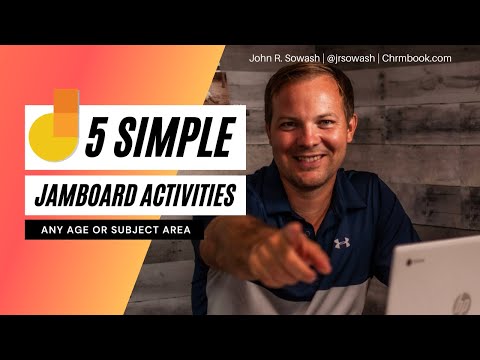 5 simple Jamboard lessons (great for remote learning!)