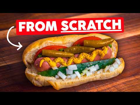 I Made a Hot Dog the Hardest Way Possible (Chicago-Style)