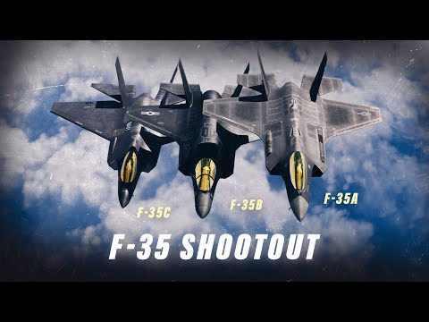 Comparing the variants of the Lockheed Martin F-35 Lightning II