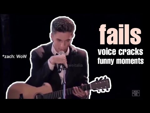 Why Don't We (fails, funny moments, voice cracks) on stage #2