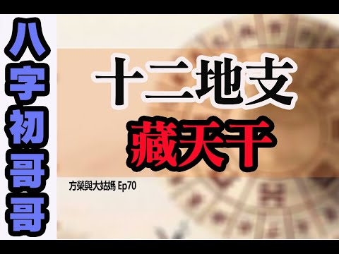 方榮與大姑媽 Ep70 - 八字初哥哥3（有中字）十二地支，內藏天干，含意千變萬化。何謂天地人？師傅淺白講解地支藏干嘅因由，教大家如何輕鬆分辨陰陽！！