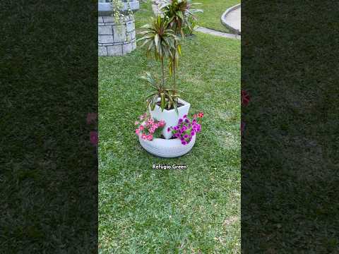 Ideias para jardim!🪴🌼🌿🌸🌱 #garden #diy #refugiogreen