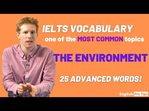 IELTS Vocabulary | The Environment