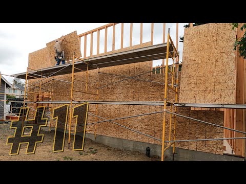 Big Beams and Solo Wall Sheathing: Shop Build #11