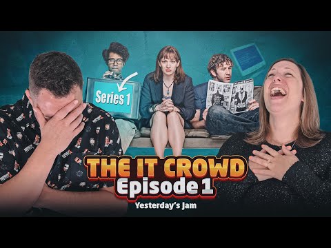 WE FINALLY WATCHED IT! 🤯 Americans React to The IT Crowd - S1E1 'Yesterday’s Jam'